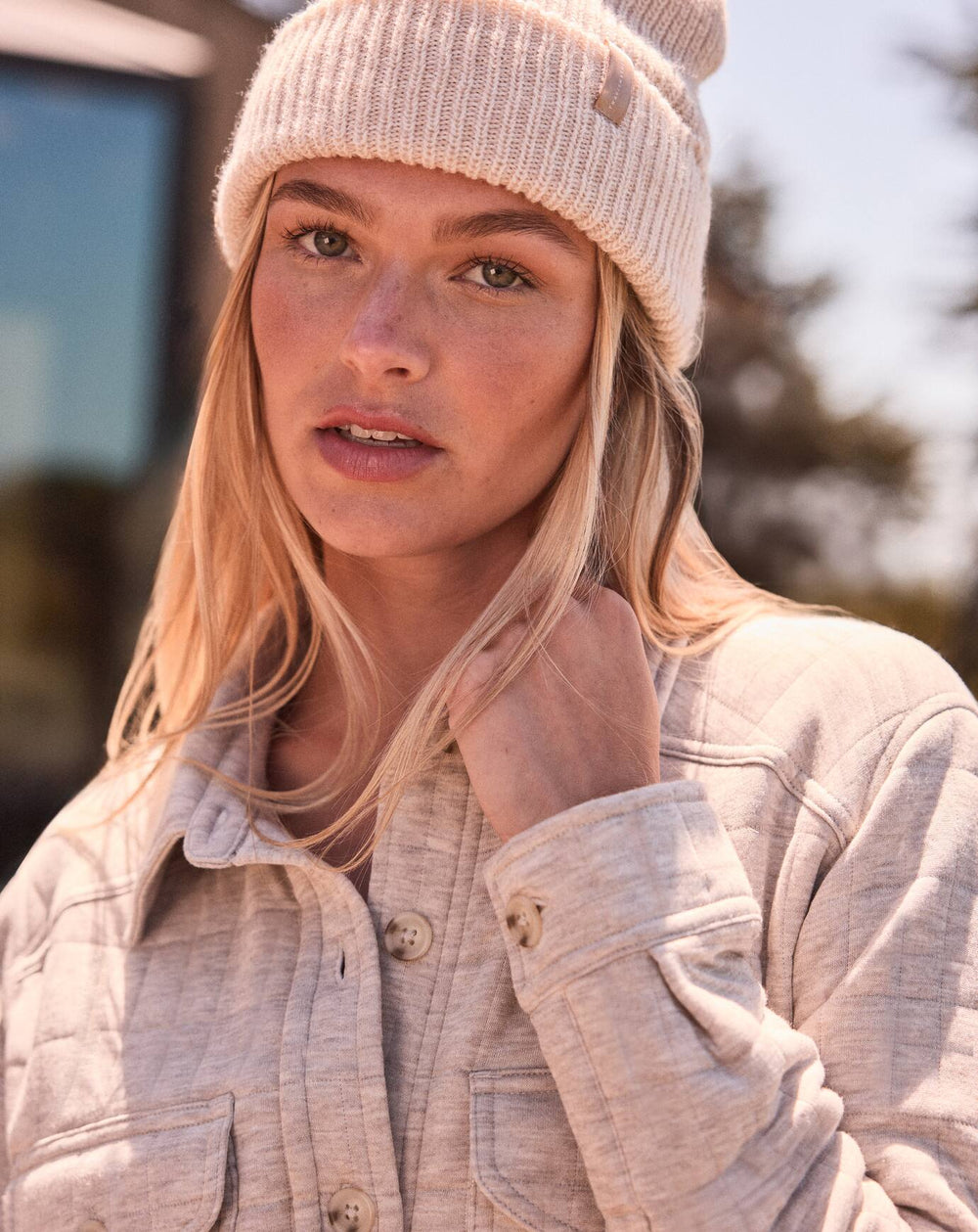 Heather Savannah Tan Travis Mathew Meadow Beanie