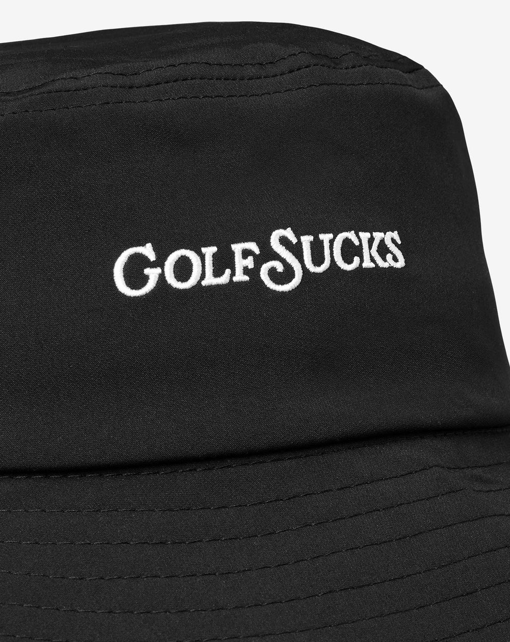 Black Travis Mathew Golf Sucks Bucket Hat