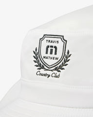 White Travis Mathew Local Favorite Bucket Hat