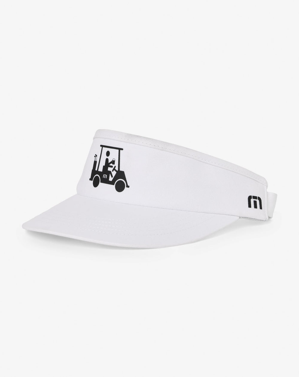 White Travis Mathew Mapes Visor