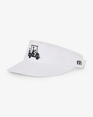 White Travis Mathew Mapes Visor