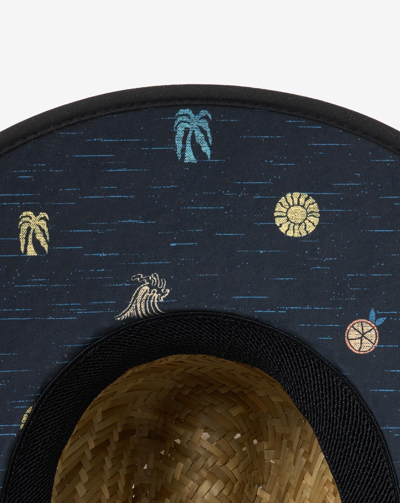 Straw Travis Mathew Key Lime Dream Straw Hat