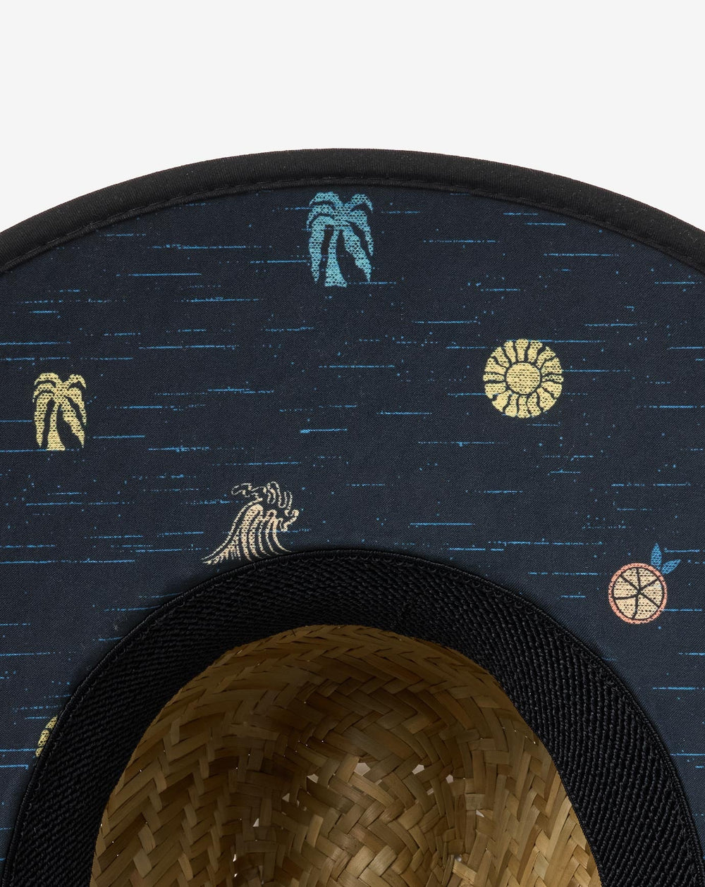 Straw Travis Mathew Key Lime Dream Straw Hat
