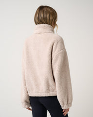 Brazilian Sand Travis Mathew Clubside Sherpa Jacket