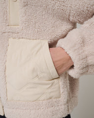Brazilian Sand Travis Mathew Clubside Sherpa Jacket