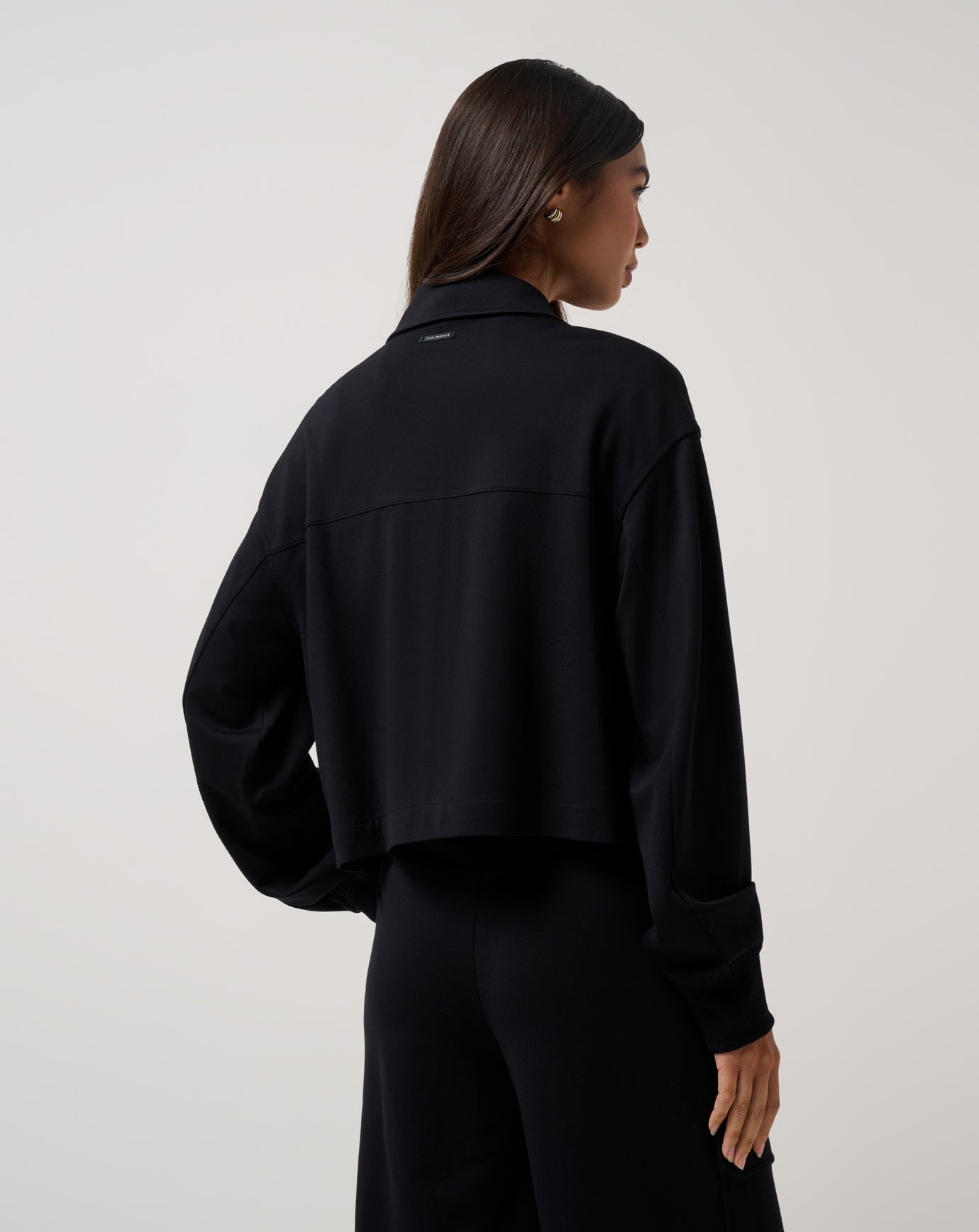 Black Travis Mathew Friday Doubleknit Utility Jacket