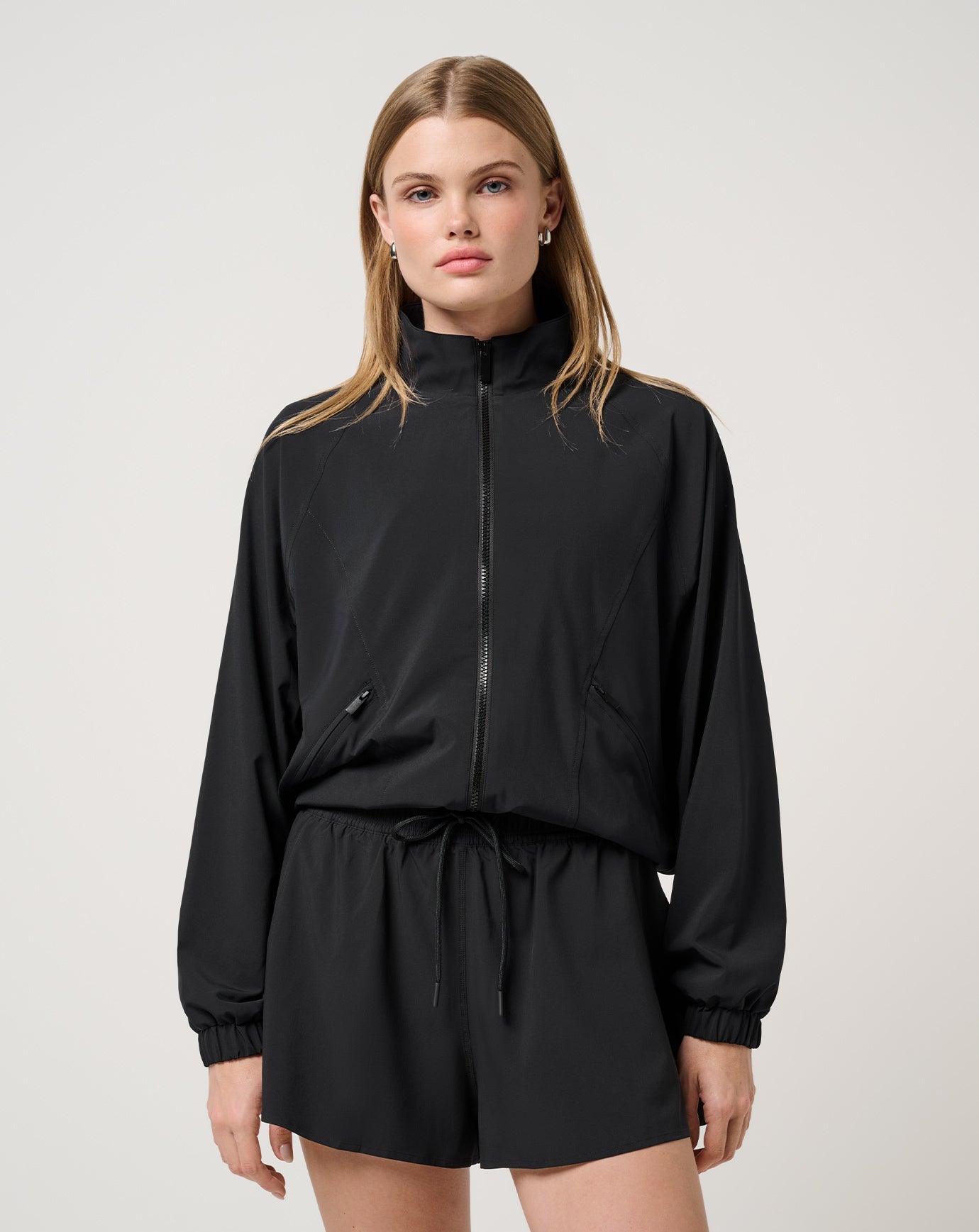 Black Travis Mathew BreezeBlend Travel Day Jacket
