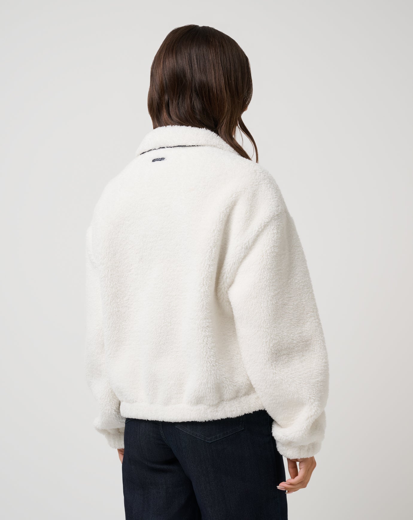 Snow White Travis Mathew Artful Sherpa Jacket