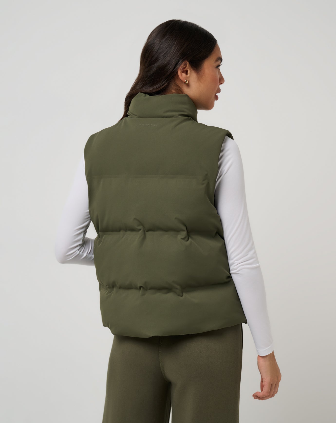 Grape Leaf Travis Mathew Moontide Bonded Puffer Vest