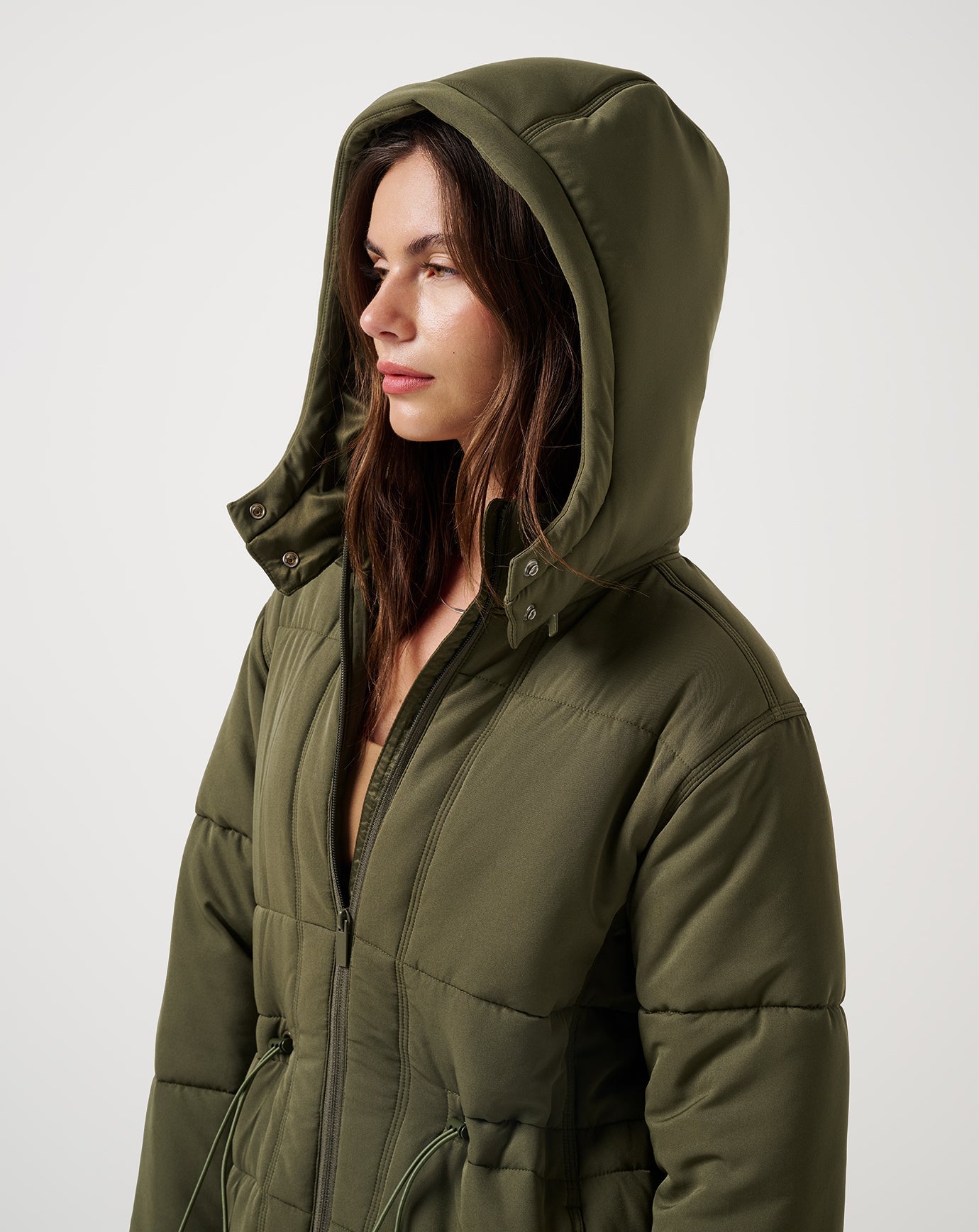 Grape Leaf Travis Mathew Mont Blanc Hood Puffer