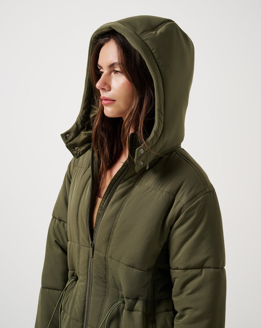 Grape Leaf Travis Mathew Mont Blanc Hood Puffer