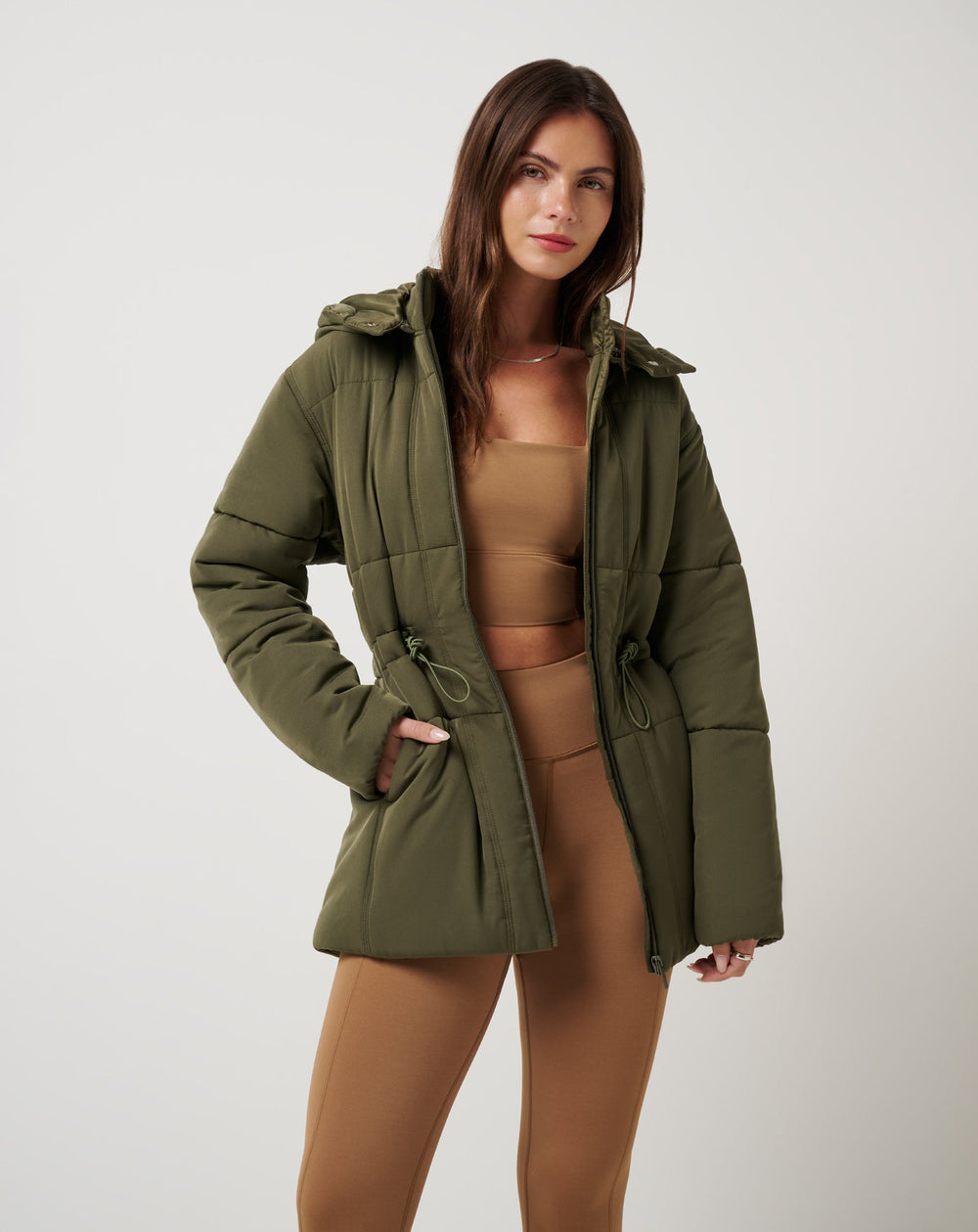 Grape Leaf Travis Mathew Mont Blanc Hood Puffer