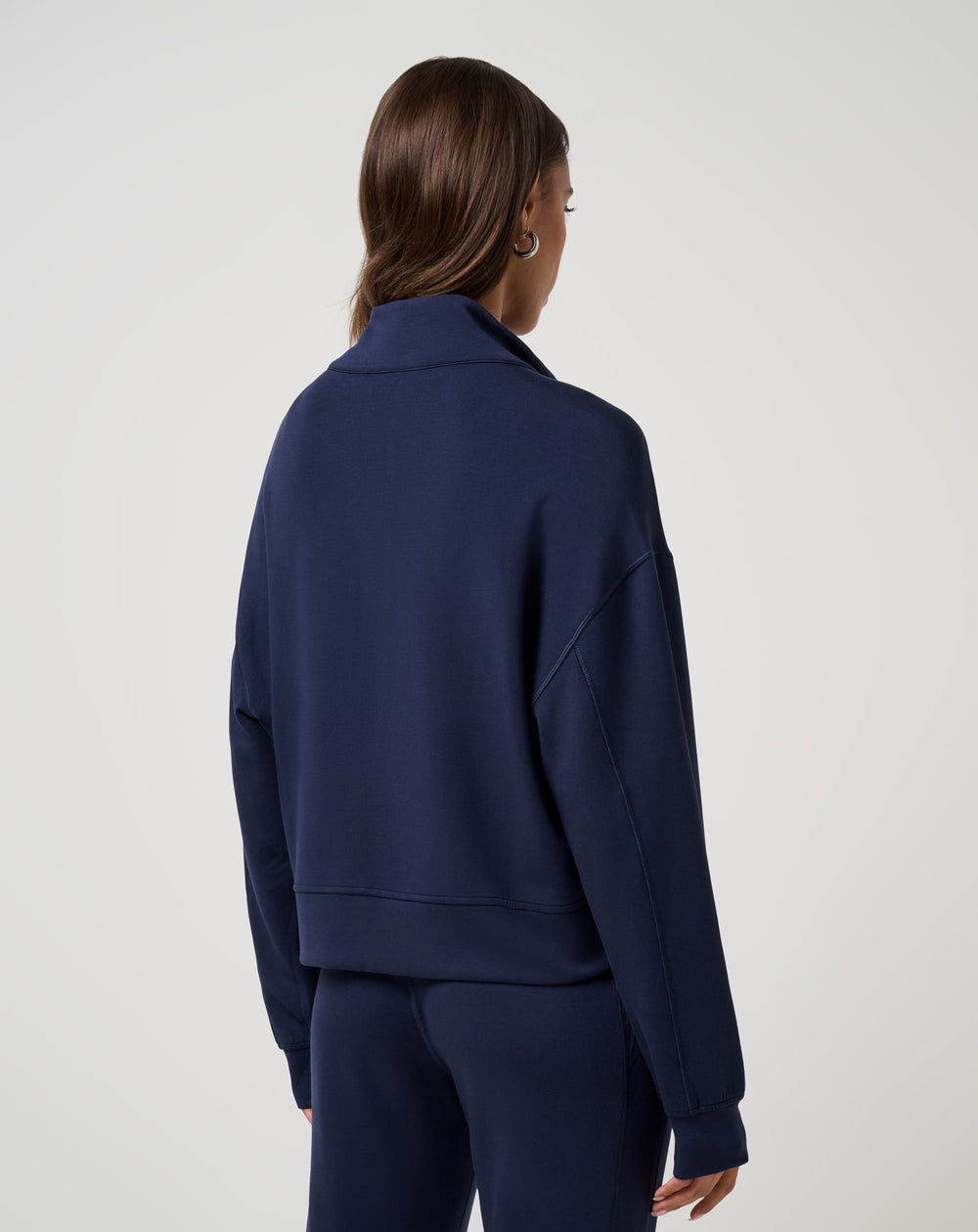 Navy Blazer Travis Mathew Skyloft Soft Half Zip 2.0