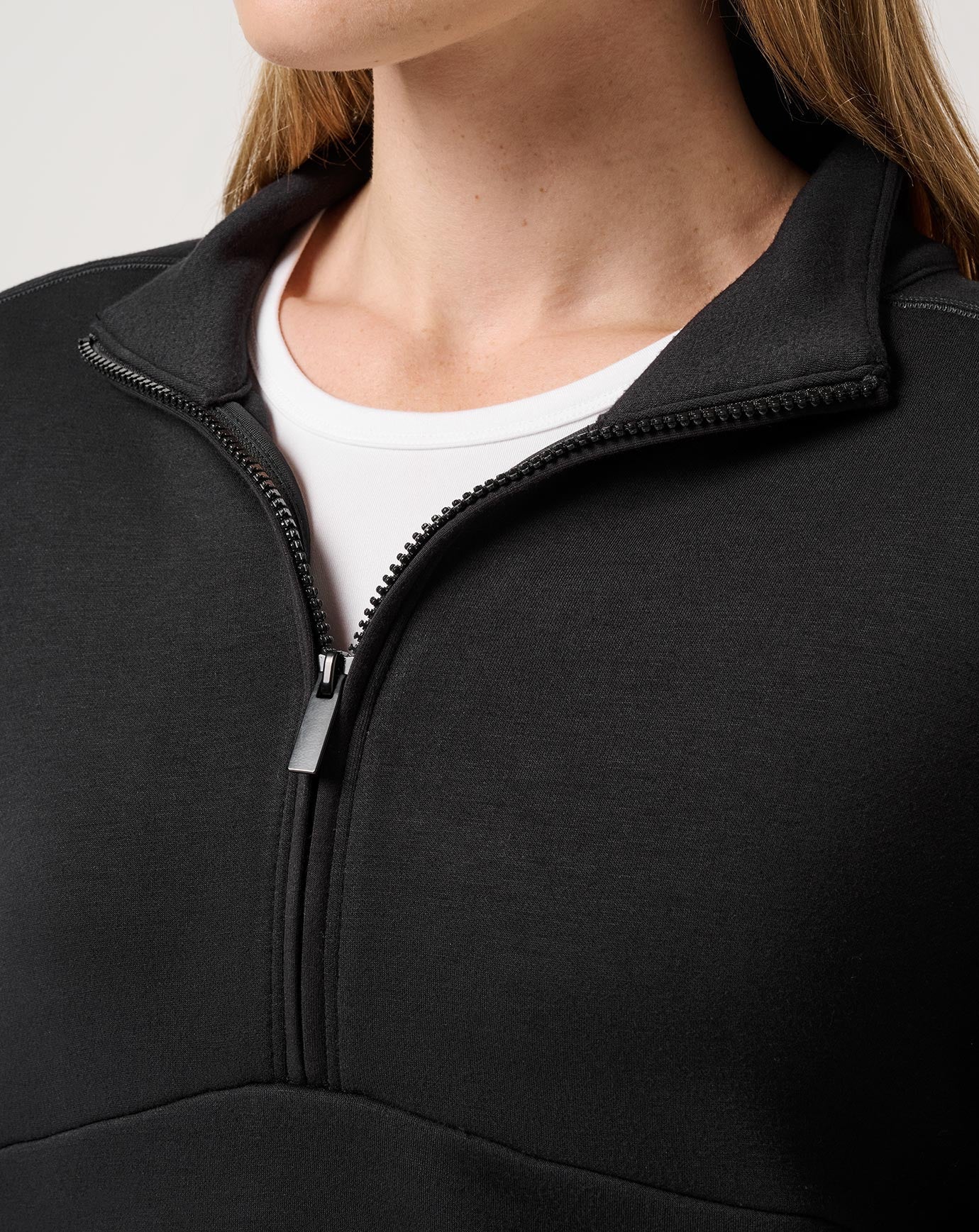 Black Travis Mathew Skyloft Soft Half Zip 2.0