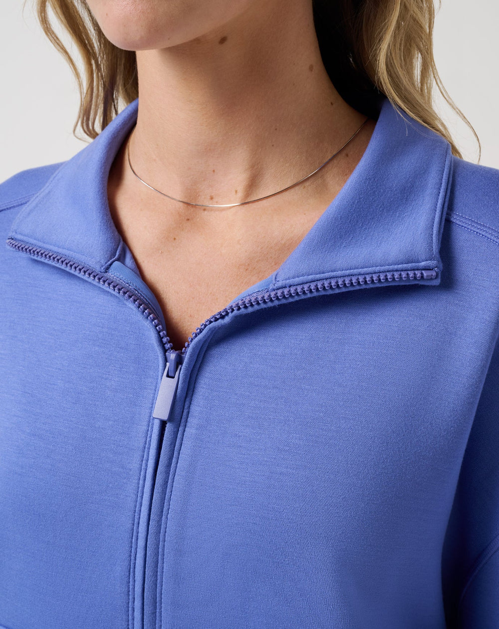 Baja Blue Travis Mathew Skyloft Soft Half Zip 2.0