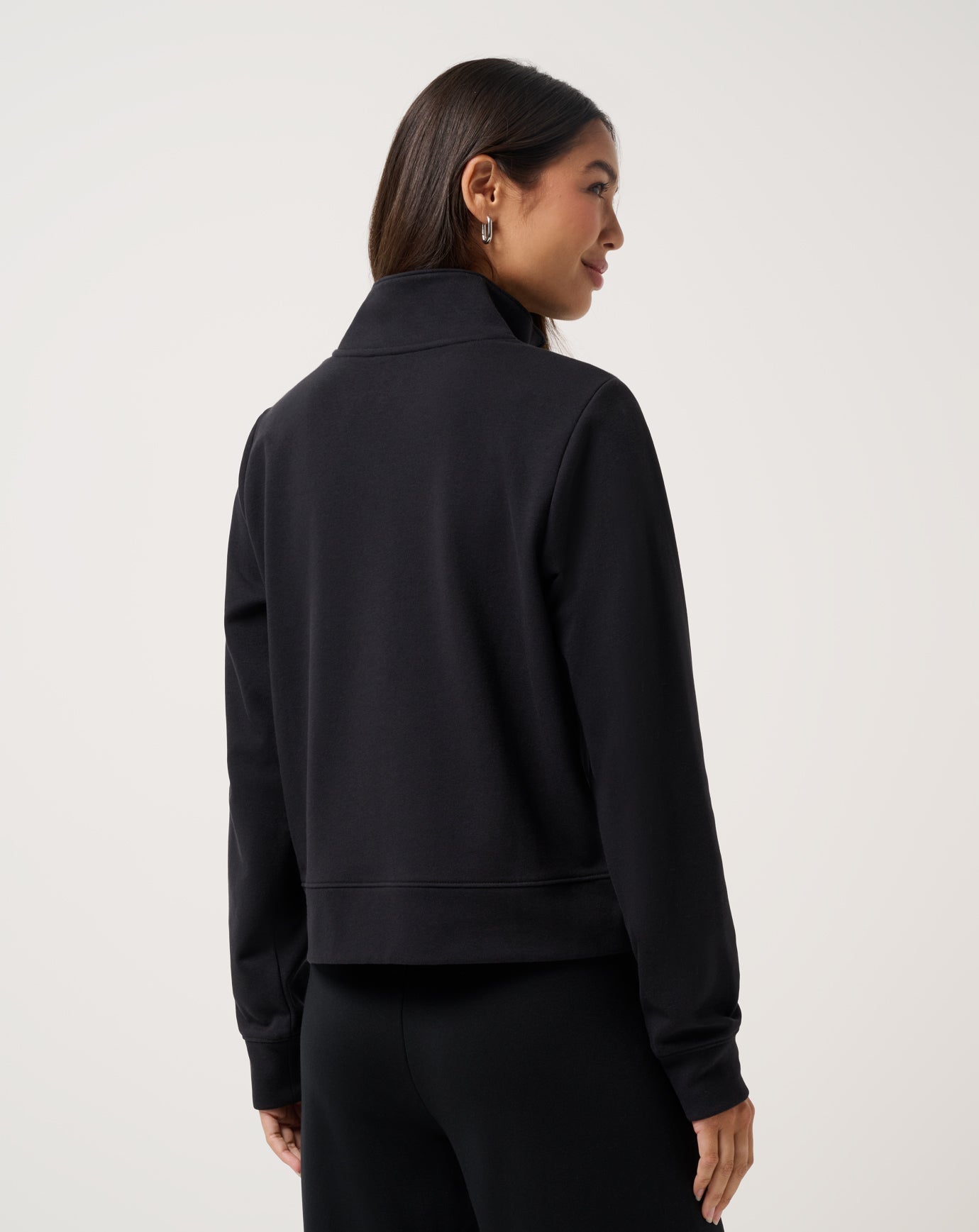 Black Travis Mathew Cloud Fleece Half Zip 2.0