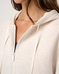 Heather Brazillian Sand Travis Mathew Cloudscape Zip Hood