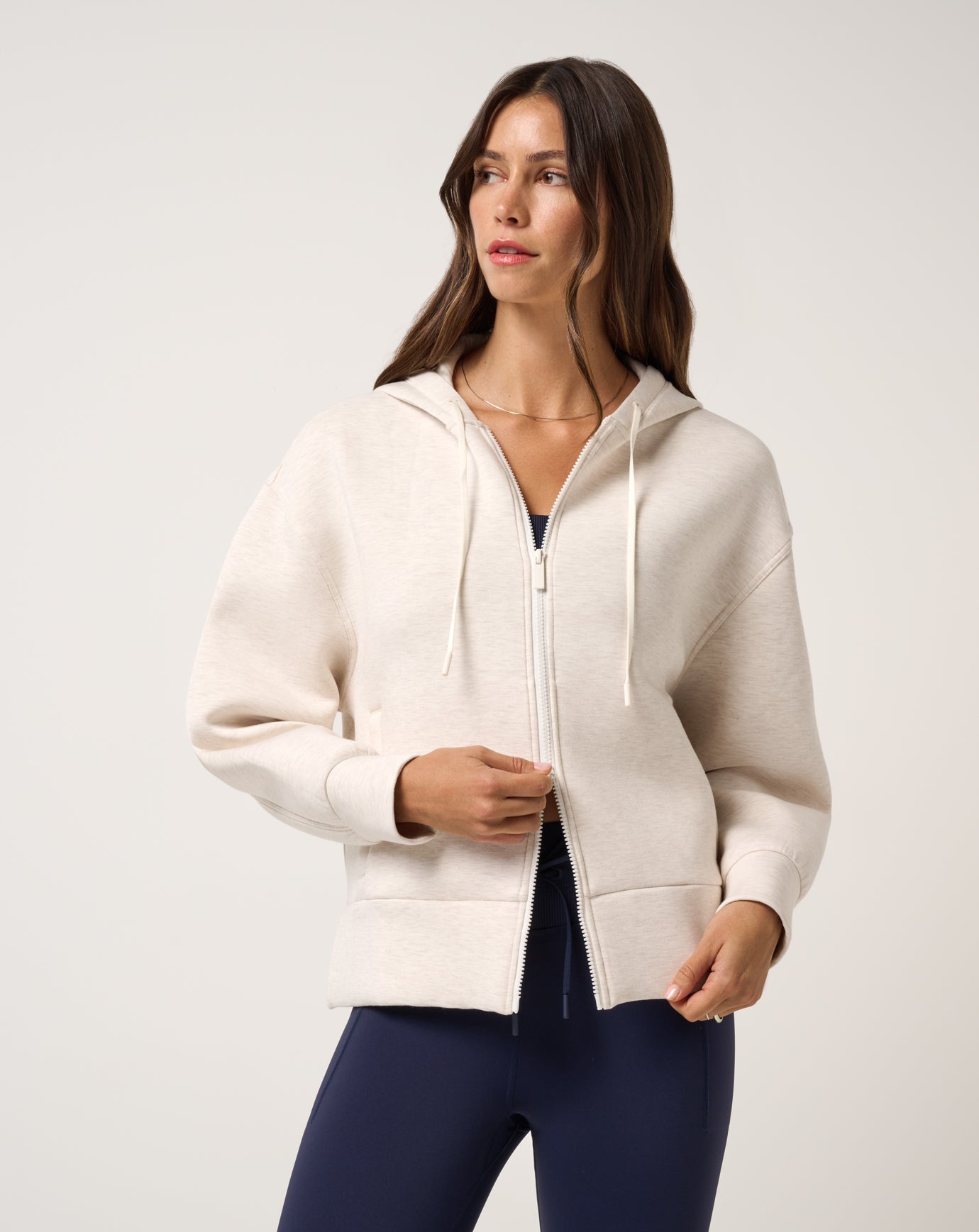 Heather Brazillian Sand Travis Mathew Cloudscape Zip Hood