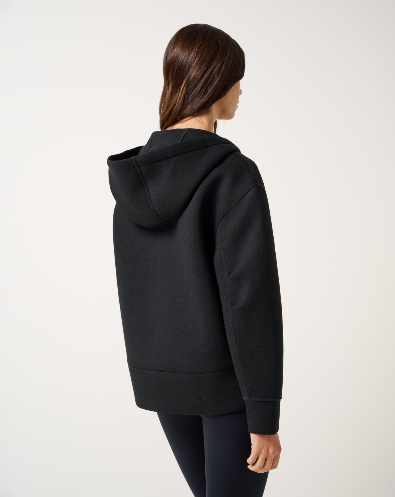 Heather Black Travis Mathew Cloudscape Zip Hood