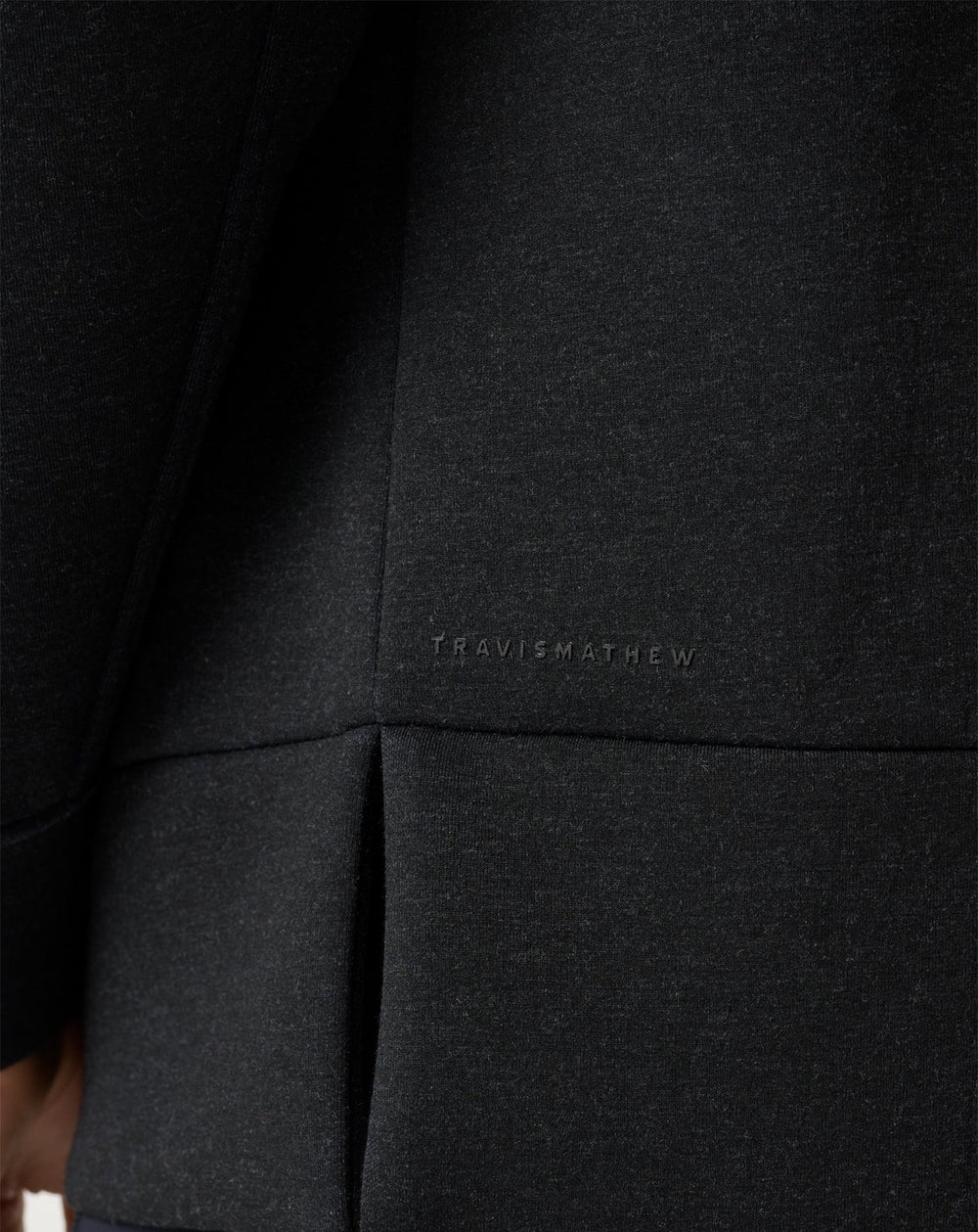 Heather Black Travis Mathew Cloudscape Zip Hood