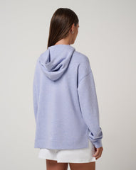 Heather Soft Blue Travis Mathew Skyloft Soft Hoodie