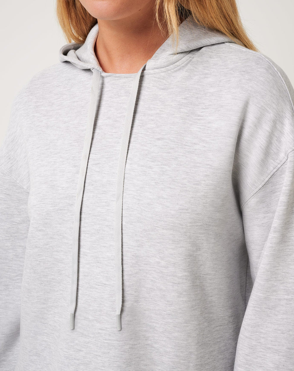Heather Light Grey Travis Mathew Skyloft Soft Hoodie
