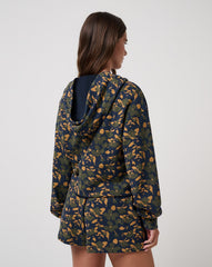 Navy Blazer Floral Multi Travis Mathew Cloud Fleece Printed Hoodie