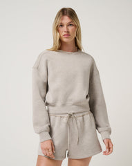 Heather Savannah Tan Travis Mathew Cloudscape Pullover
