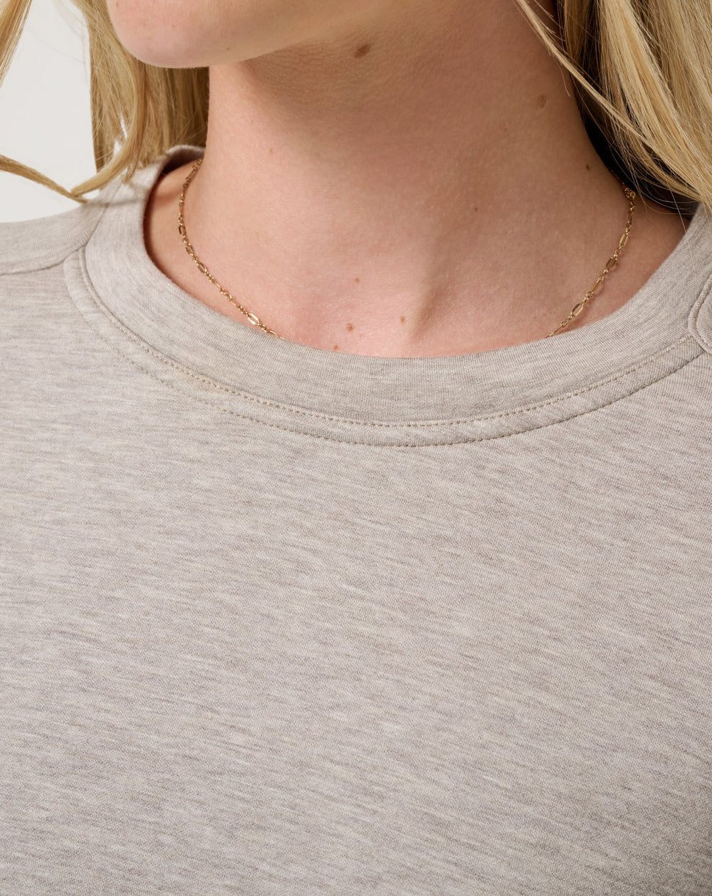 Heather Savannah Tan Travis Mathew Cloudscape Pullover