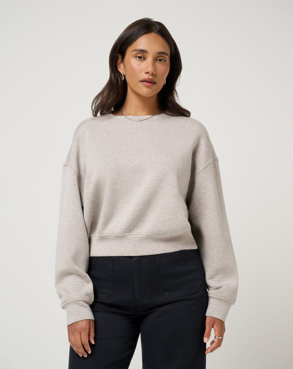 Heather Savannah Tan Travis Mathew Cloudscape Pullover