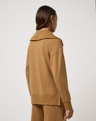 Heather Spice Travis Mathew Save The Day Cloud Half Zip 2.0