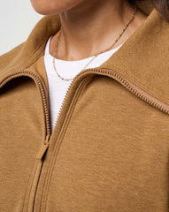 Heather Spice Travis Mathew Save The Day Cloud Half Zip 2.0