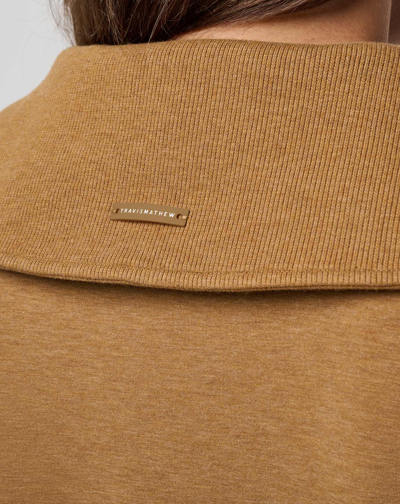 Heather Spice Travis Mathew Save The Day Cloud Half Zip 2.0