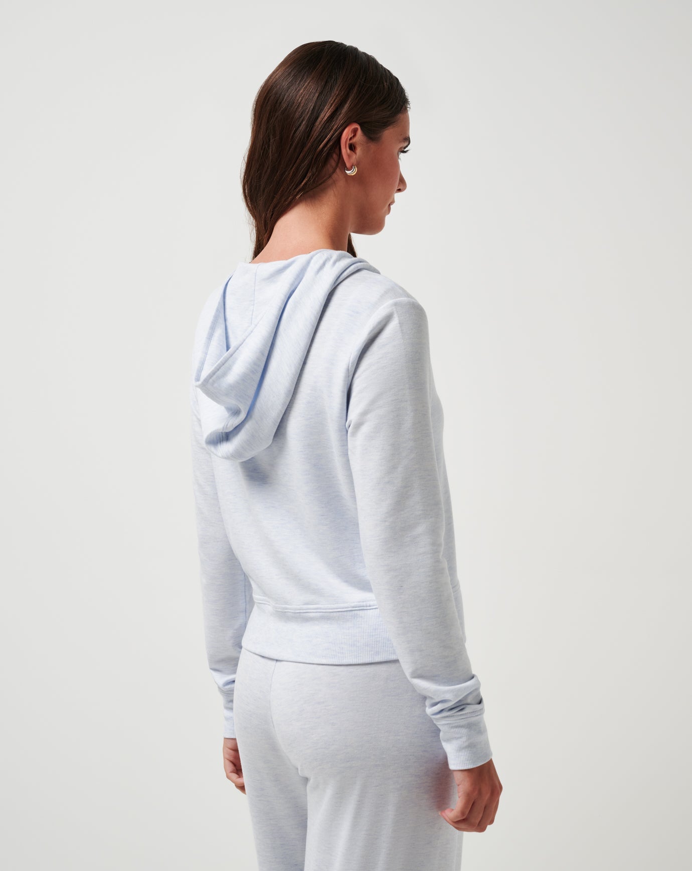 Heather Ancient Water Travis Mathew Cloud Terry Zip Hoodie