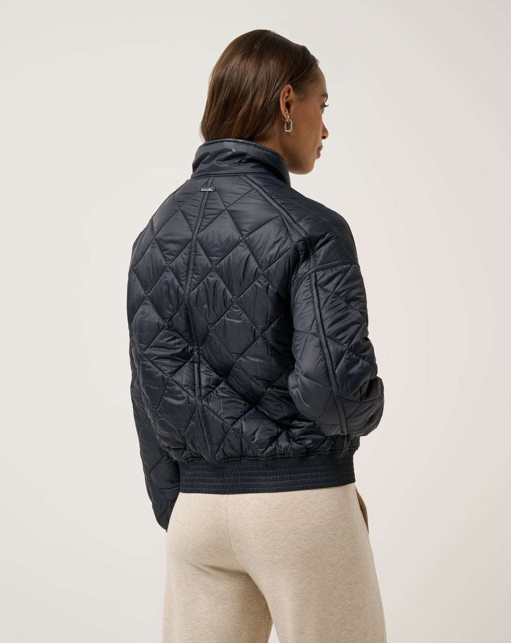 Obsidian Travis Mathew Lights At Night Quilted Jacket