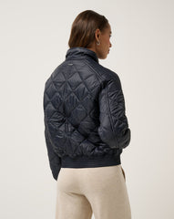 Obsidian Travis Mathew Lights At Night Quilted Jacket