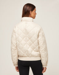Pumice Stone Travis Mathew Lights At Night Quilted Jacket