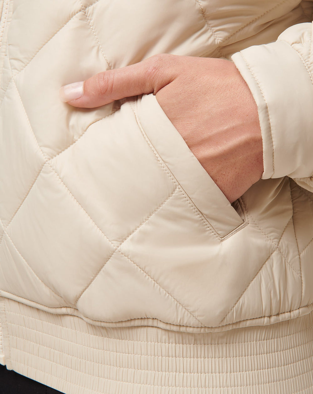 Pumice Stone Travis Mathew Lights At Night Quilted Jacket