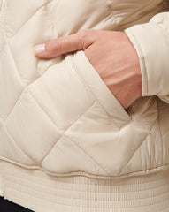 Pumice Stone Travis Mathew Lights At Night Quilted Jacket