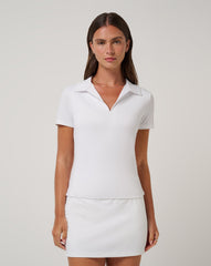 White Travis Mathew Skyloft Light Polo