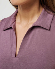 Heather Flint Travis Mathew Skyloft Light Sleeveless Polo