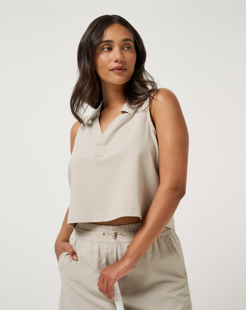 Island Fossil Travis Mathew Timeless Breezeblend Polo