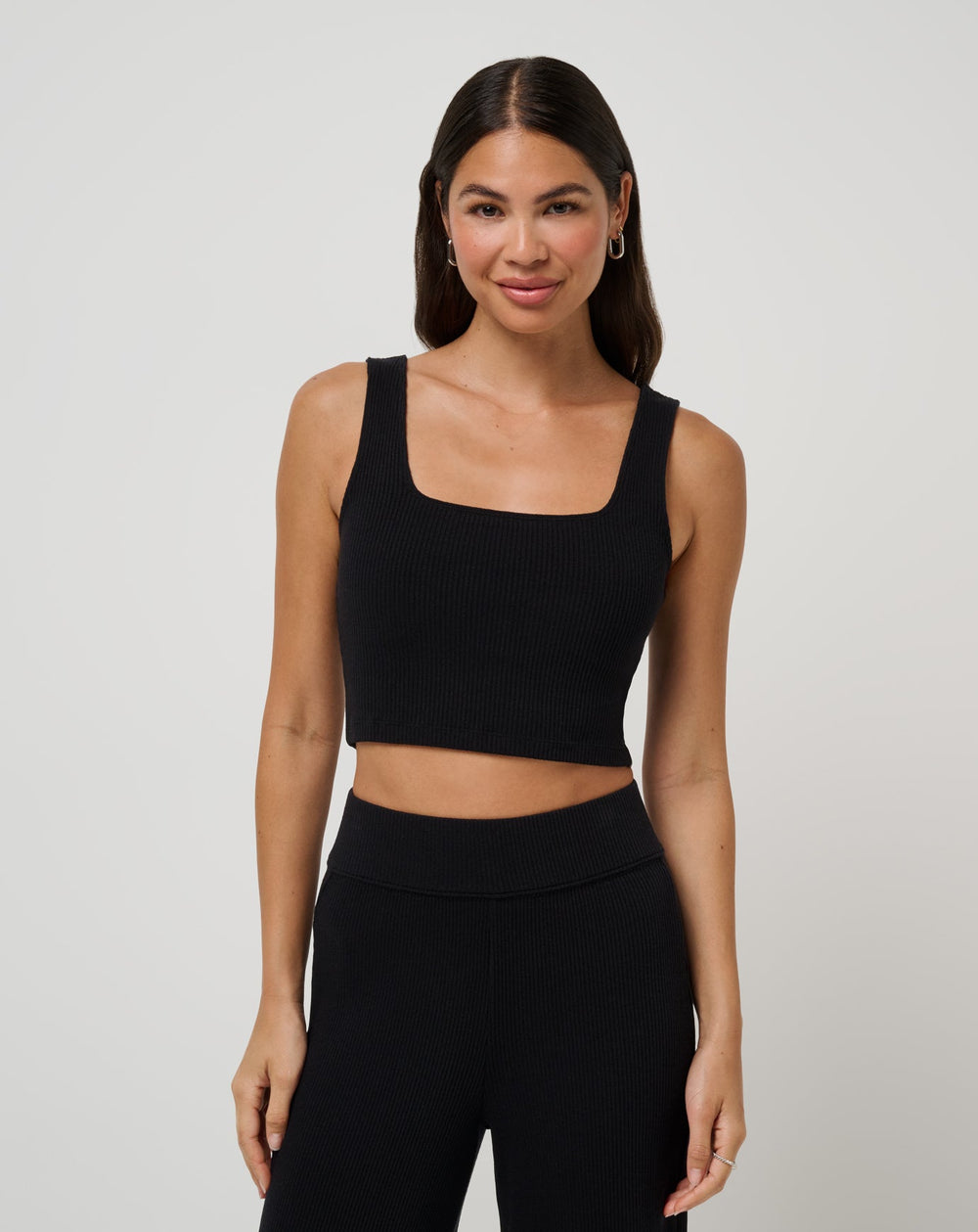 Black Travis Mathew Evening Retreat Tank