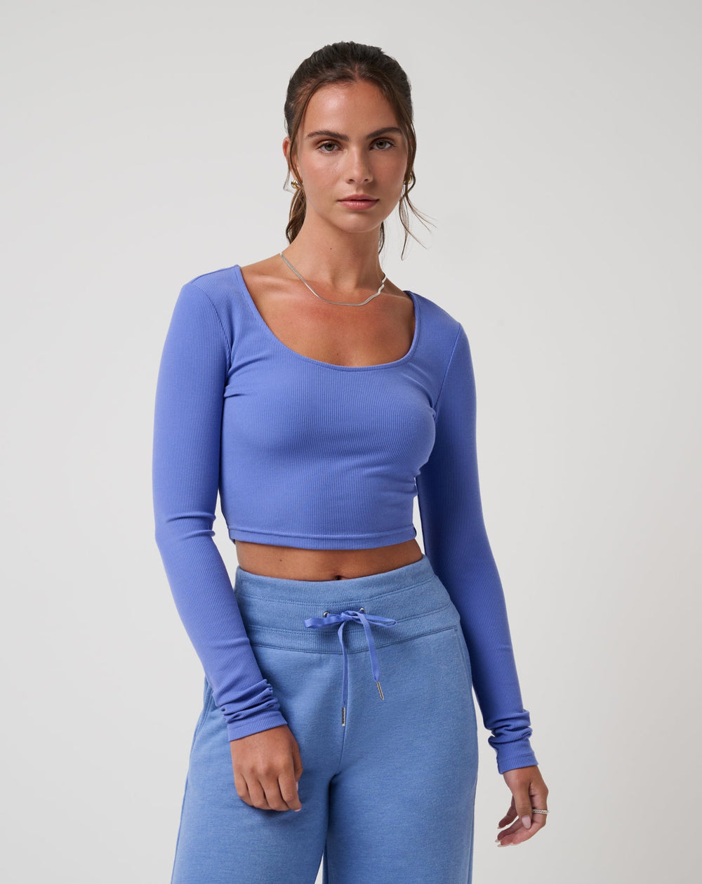 Baja Blue Travis Mathew Solara Cloud Rib Top