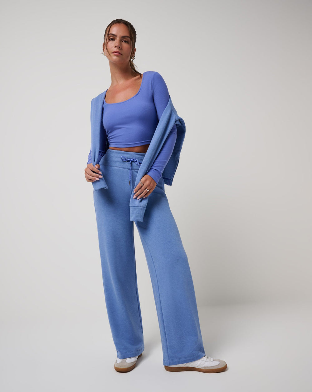 Baja Blue Travis Mathew Solara Cloud Rib Top