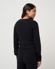 Black Travis Mathew Evening Retreat Cardigan