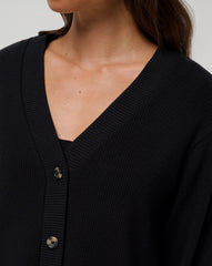 Black Travis Mathew Evening Retreat Cardigan