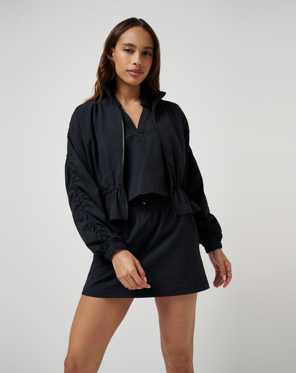 Black Travis Mathew Timeless Breezeblend Full Zip
