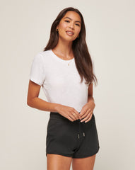 White Travis Mathew Cloud Jersey Tee