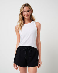White Travis Mathew Cloud Jersey Tank 2.0
